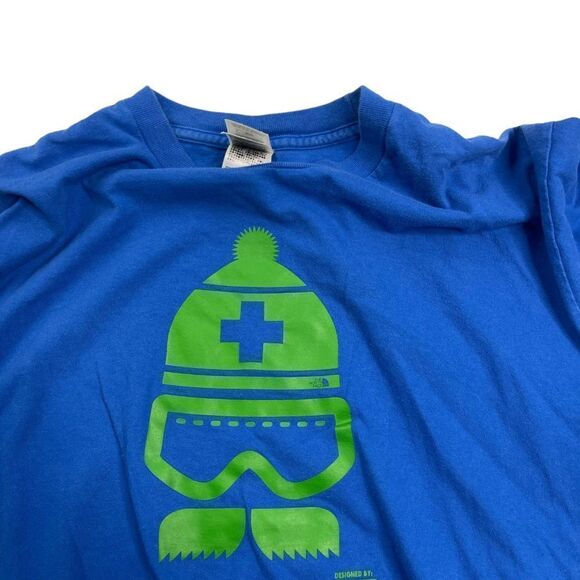 The North Face Graphic Mens Ski Face T-shirt - Picture 4 of 5
